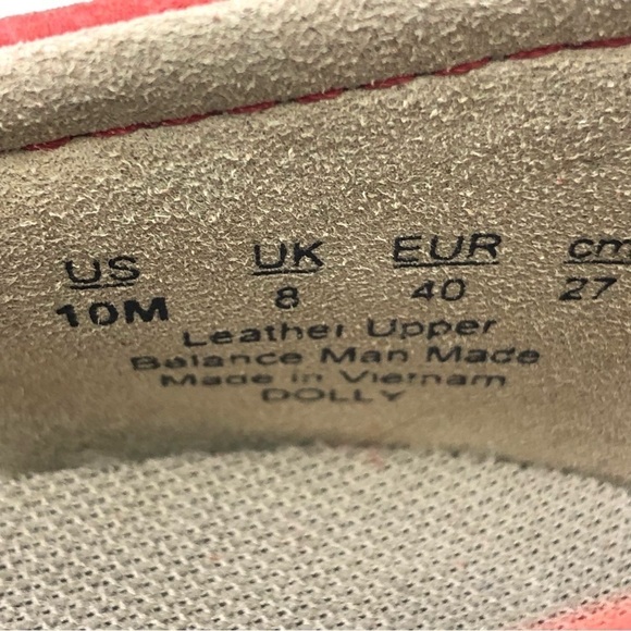 Naturalizer coral slip on runner loafer Size 10M leather upper - Picture 4 of 10